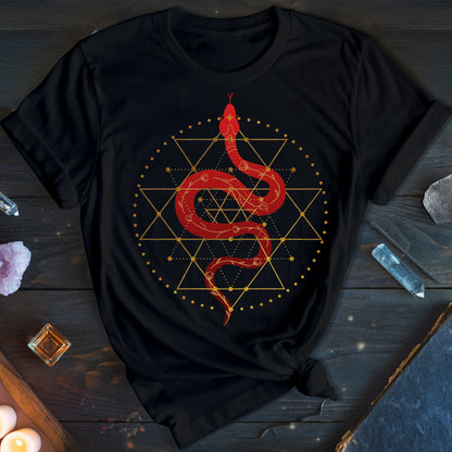 Sri Yantra Snake T-Shirt