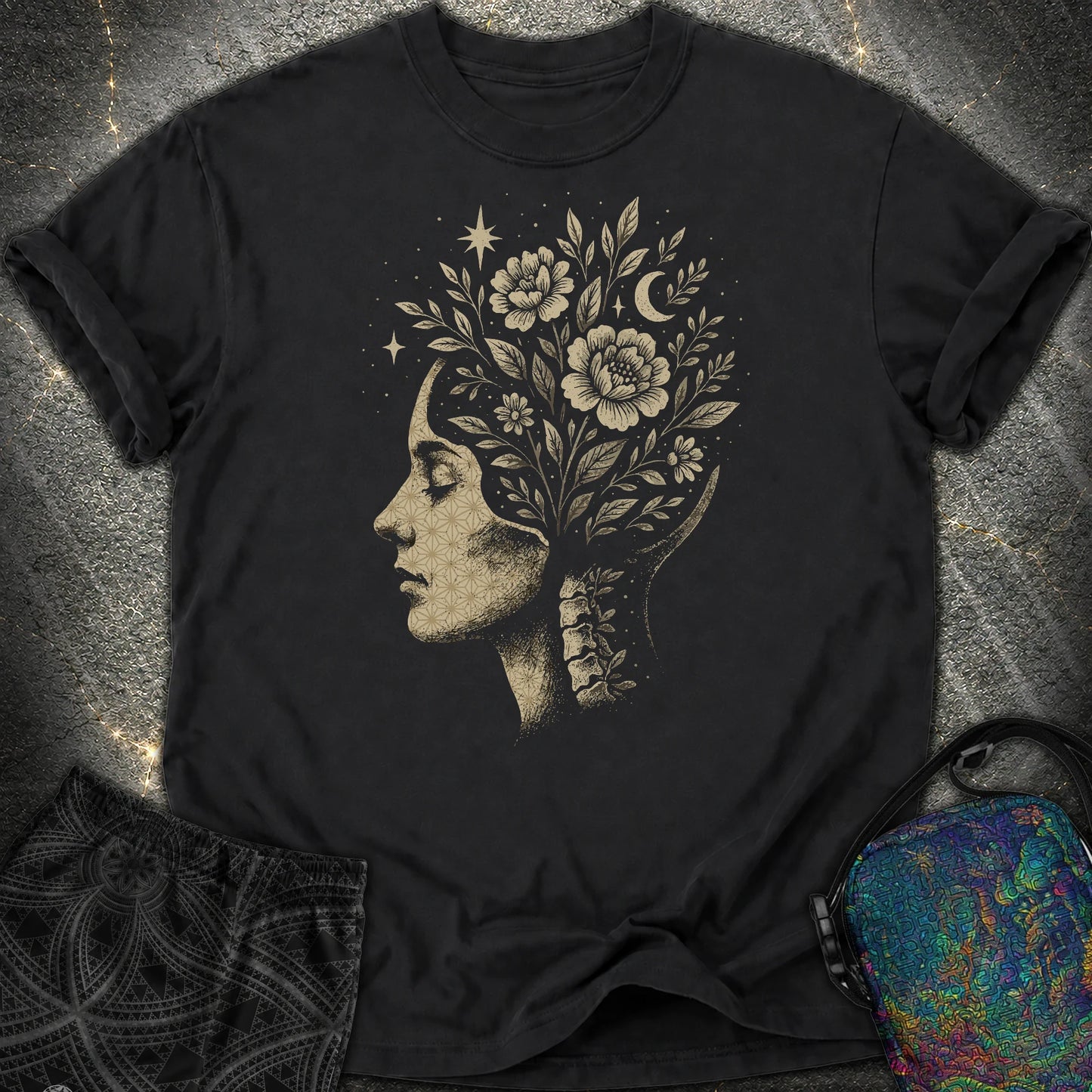 Inner Garden Comfort T-Shirt - Inner Garden Comfort T-Shirt - Black