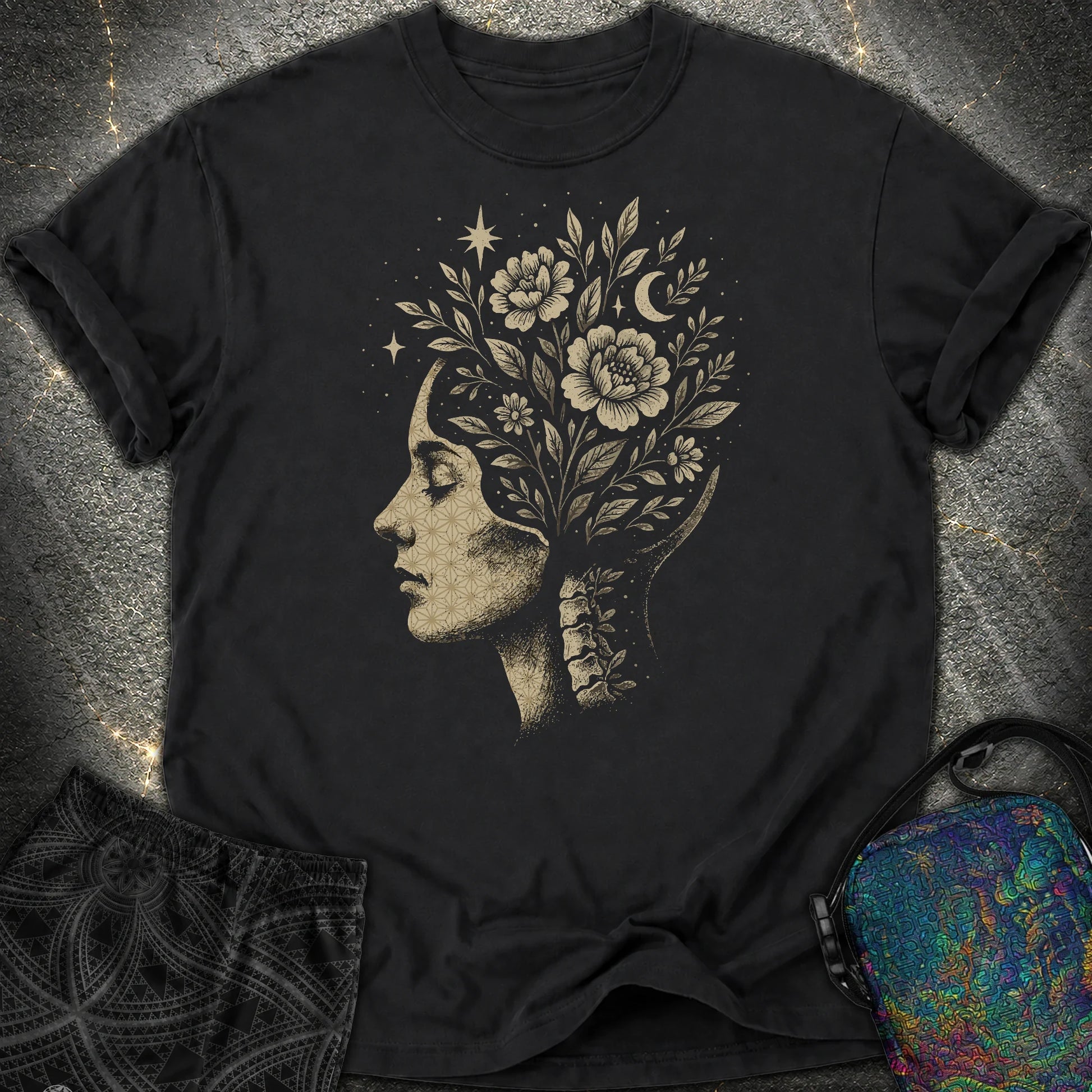 Inner Garden Comfort T-Shirt - Inner Garden Comfort T-Shirt - Black