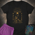 Pharaoh Reaching for the Sky Vessel Womens T-Shirt