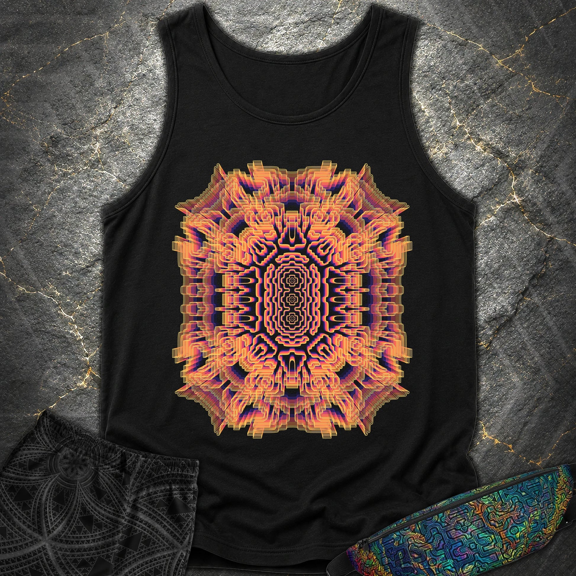 Resonance Engine - Resonance Engine Comfort Tank Top - Black