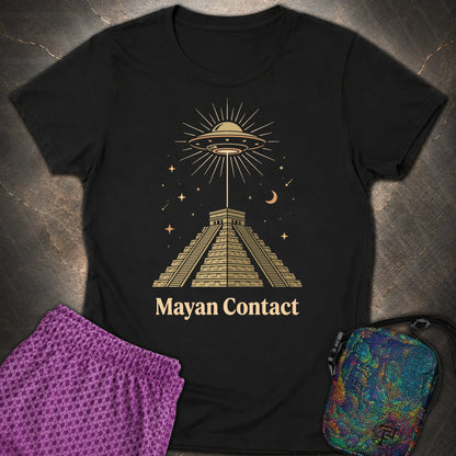 Piramida Majów I UFO 2 - Piramida Majów I UFO 2 Womens T-Shirt - Black