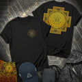 Sri Yantra Patterns 2 Sided T-Shirt