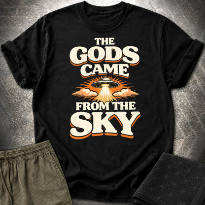 The Gods Came From Sky - The Gods Came From Sky T-Shirt - Black