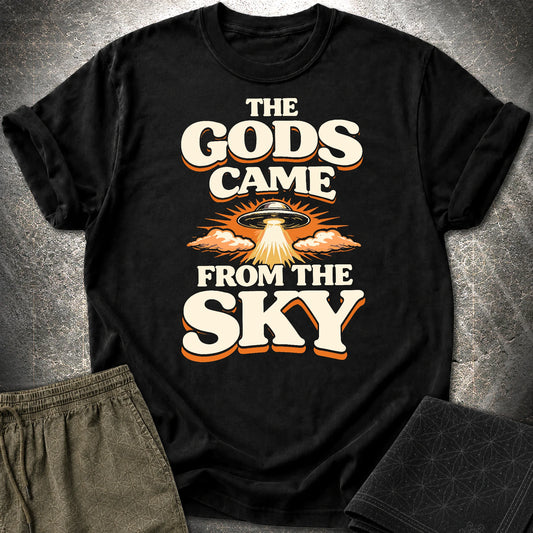 The Gods Came From Sky - The Gods Came From Sky T-Shirt - Black