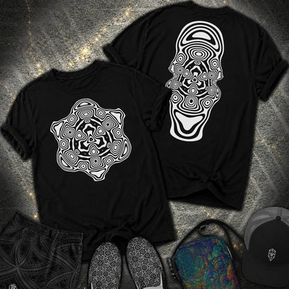 Mind Blown 2 Sided Comfort T-Shirt - Mind Blown 2 Sided Comfort T-Shirt - Black