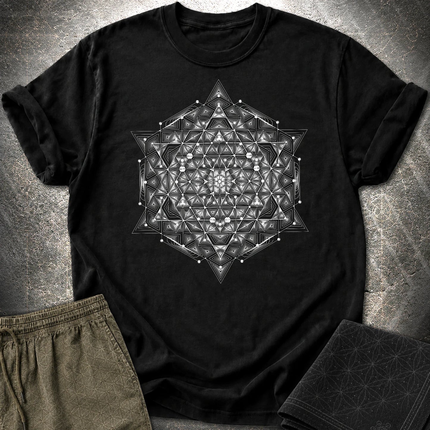 Meta Mosaic T-Shirt - Meta Mosaic T-Shirt - Black