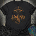Starship Above the Sacred Pyramids Comfort T-Shirt