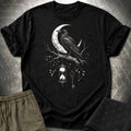 Crow Hourglass Key T-Shirt