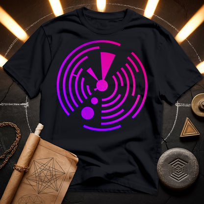 Crop Circle Electric Pink T-Shirt