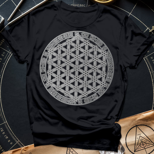Flower Of Life Foo Lion T-Shirt
