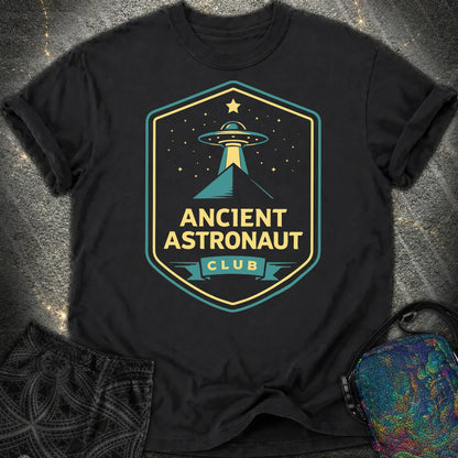 Ancient Astronaut Club - Ancient Astronaut Club Comfort T-Shirt - Black
