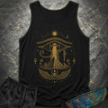 Ancient Eye Over the Pyramids Comfort Tank Top