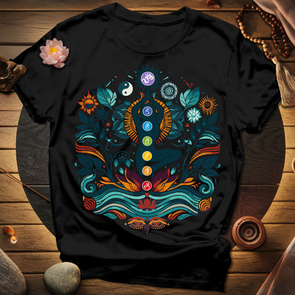 Yoga Chakras T-Shirt
