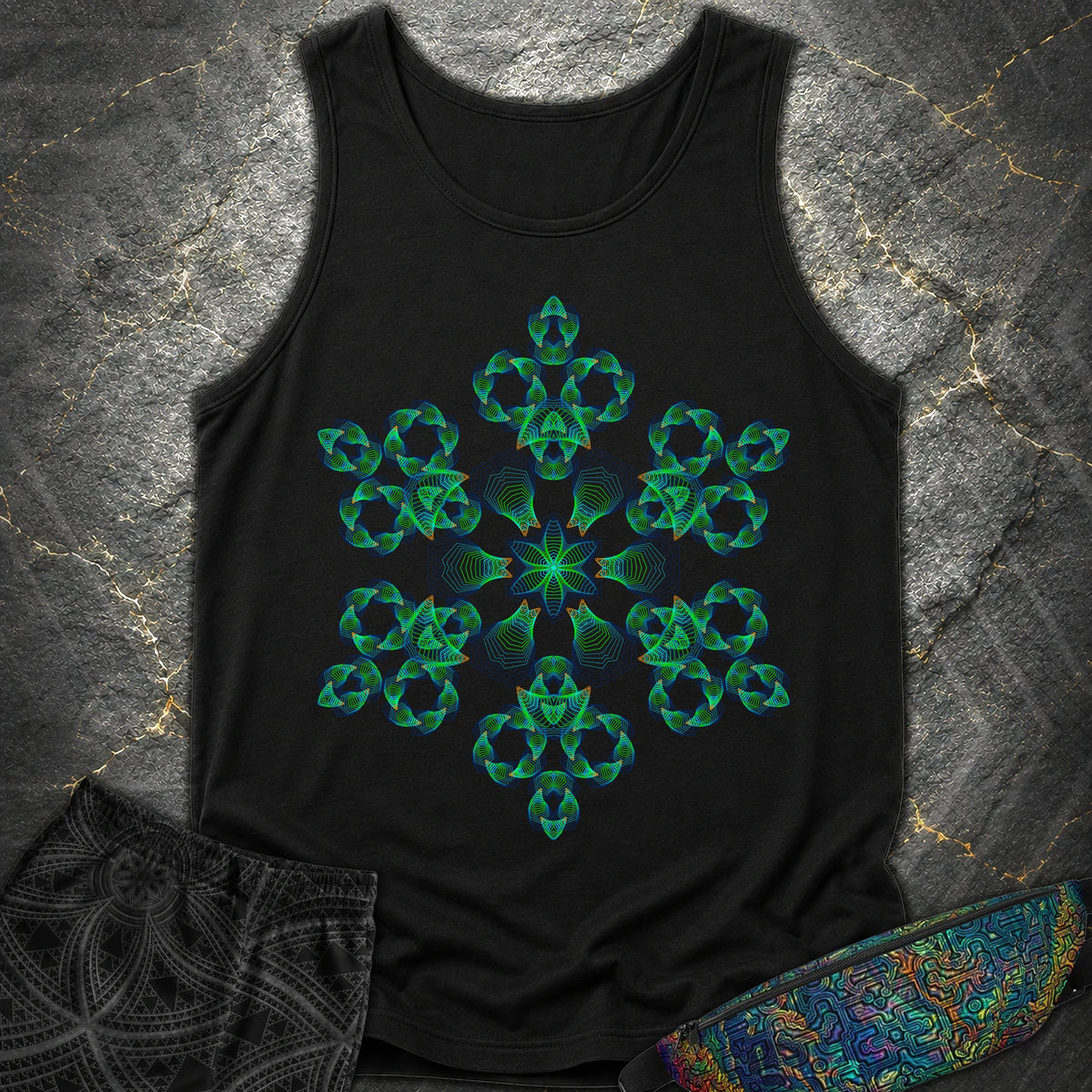 1 - 1 Comfort Tank Top - Black