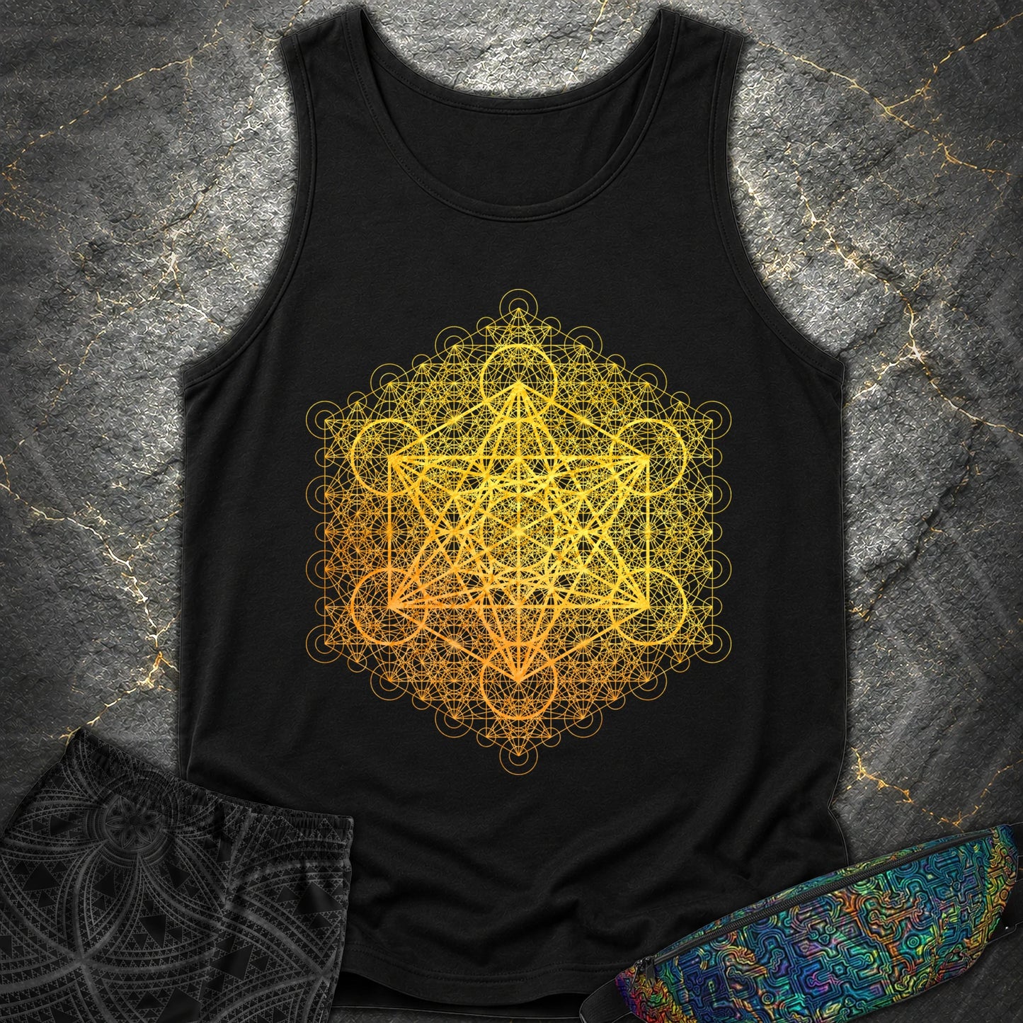Metatron's Transcendence - Metatron's Transcendence Comfort Tank Top - Black