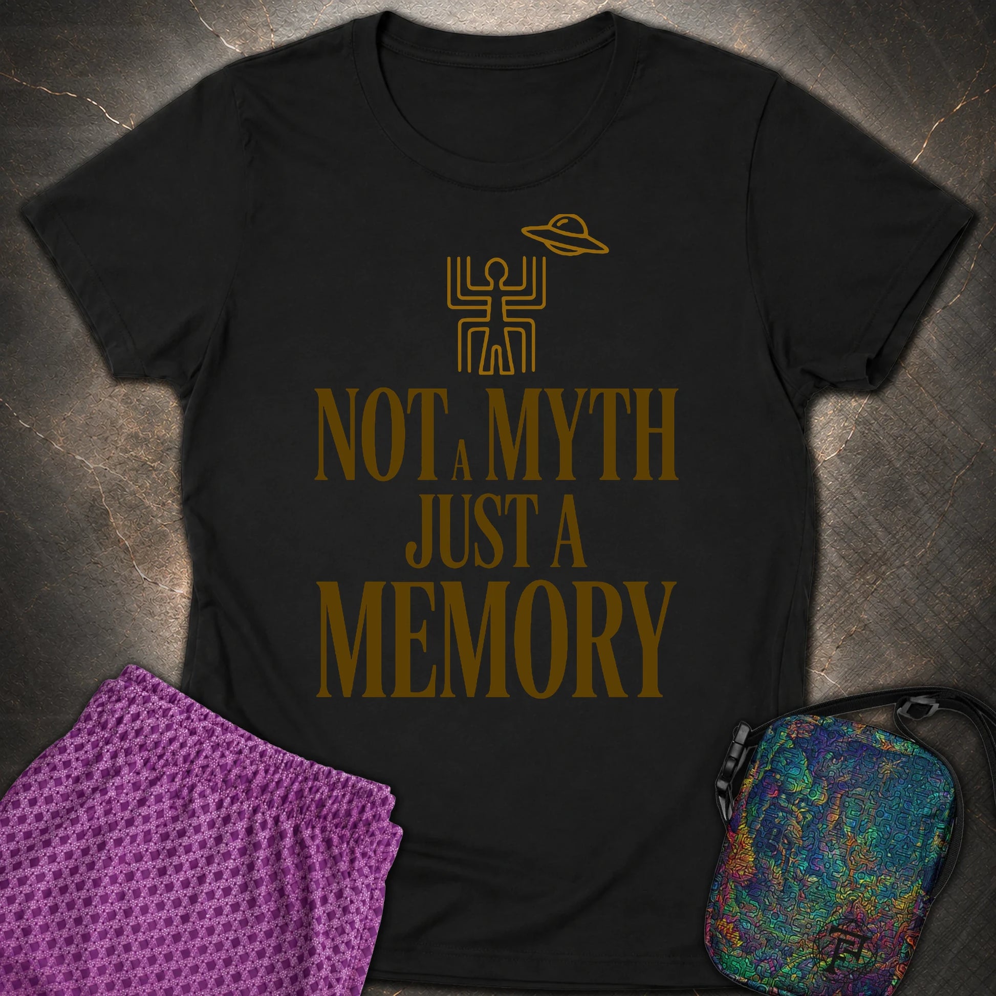 Not A Myth Ciemne - Not A Myth Ciemne Womens T-Shirt - Black