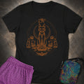 Sacred Cat Among Lotus Blooms Womens T-Shirt