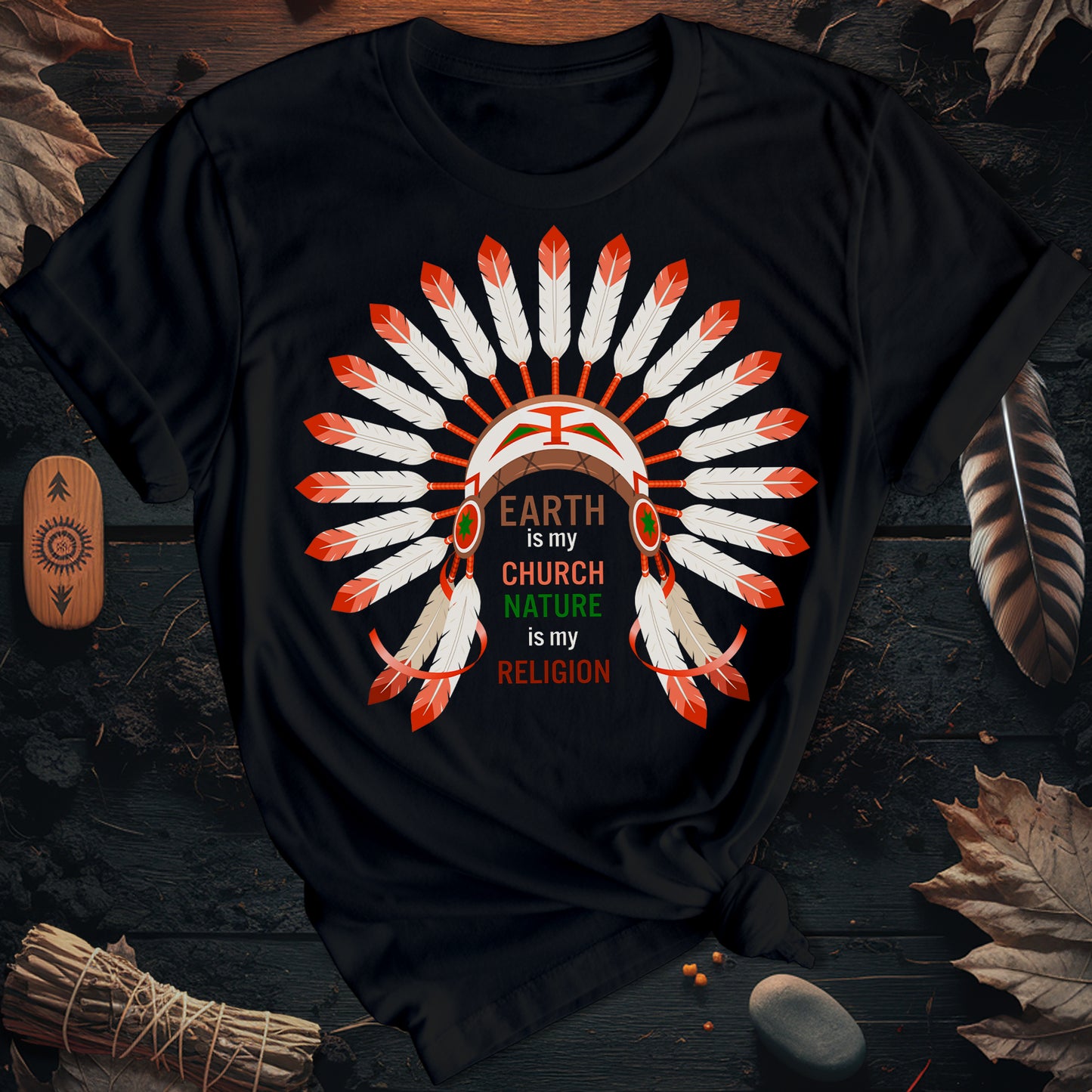 Earth Is My Church T-Shirt