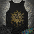 Metatron and Platonic Solids Comfort Tank Top