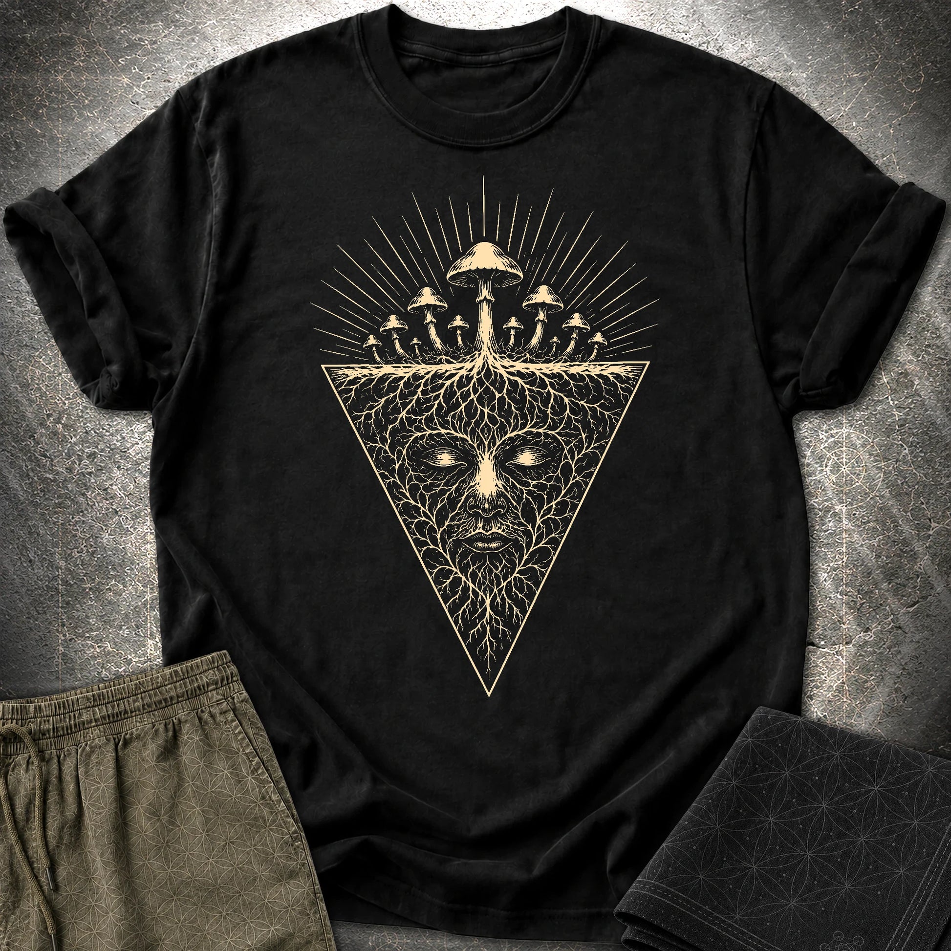 Mycelium Consciousness - Mycelium Consciousness T-Shirt - Black