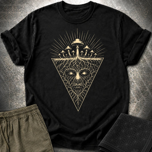 Mycelium Consciousness - Mycelium Consciousness T-Shirt - Black