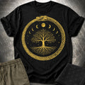 Ouroboros Moon Tree T-Shirt