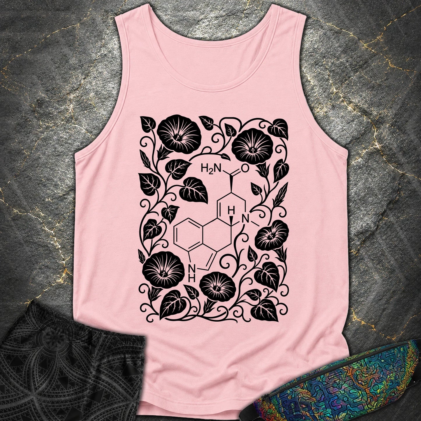 Morning Glory Molecule - Morning Glory Molecule Comfort Tank Top - Blossom