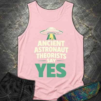 Ancient Astronaut Sey Yes 2 - Ancient Astronaut Sey Yes 2 Comfort Tank Top - Blossom