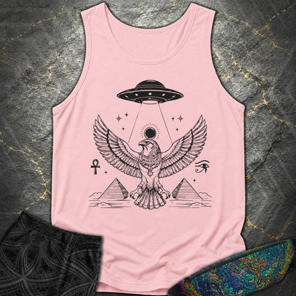 Shadow Falcon Under Alien Light - Shadow Falcon Under Alien Light Comfort Tank Top - Blossom