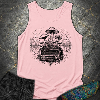 Mushroom Radio - Mushroom Radio Comfort Tank Top - Blossom