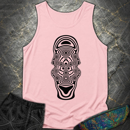 Mind Blown Black Comfort Tank Top - Mind Blown Black Comfort Tank Top - Blossom