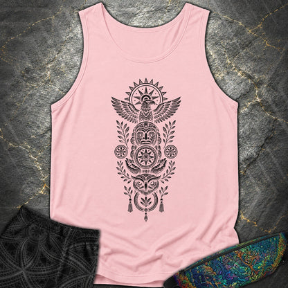 Totem Black - Totem Black Comfort Tank Top - Blossom