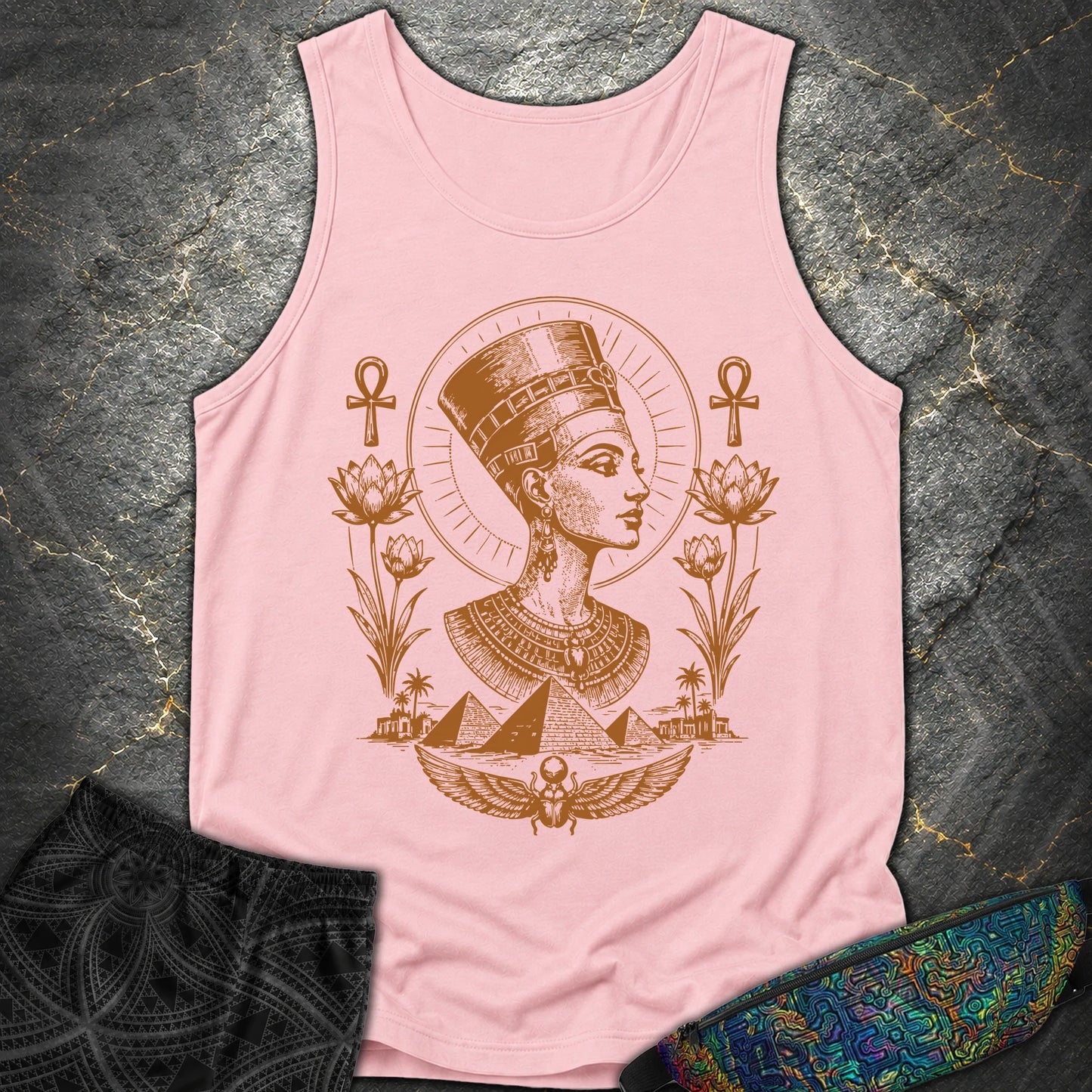 Royal Queen of the Nile - Royal Queen of the Nile Comfort Tank Top - Blossom