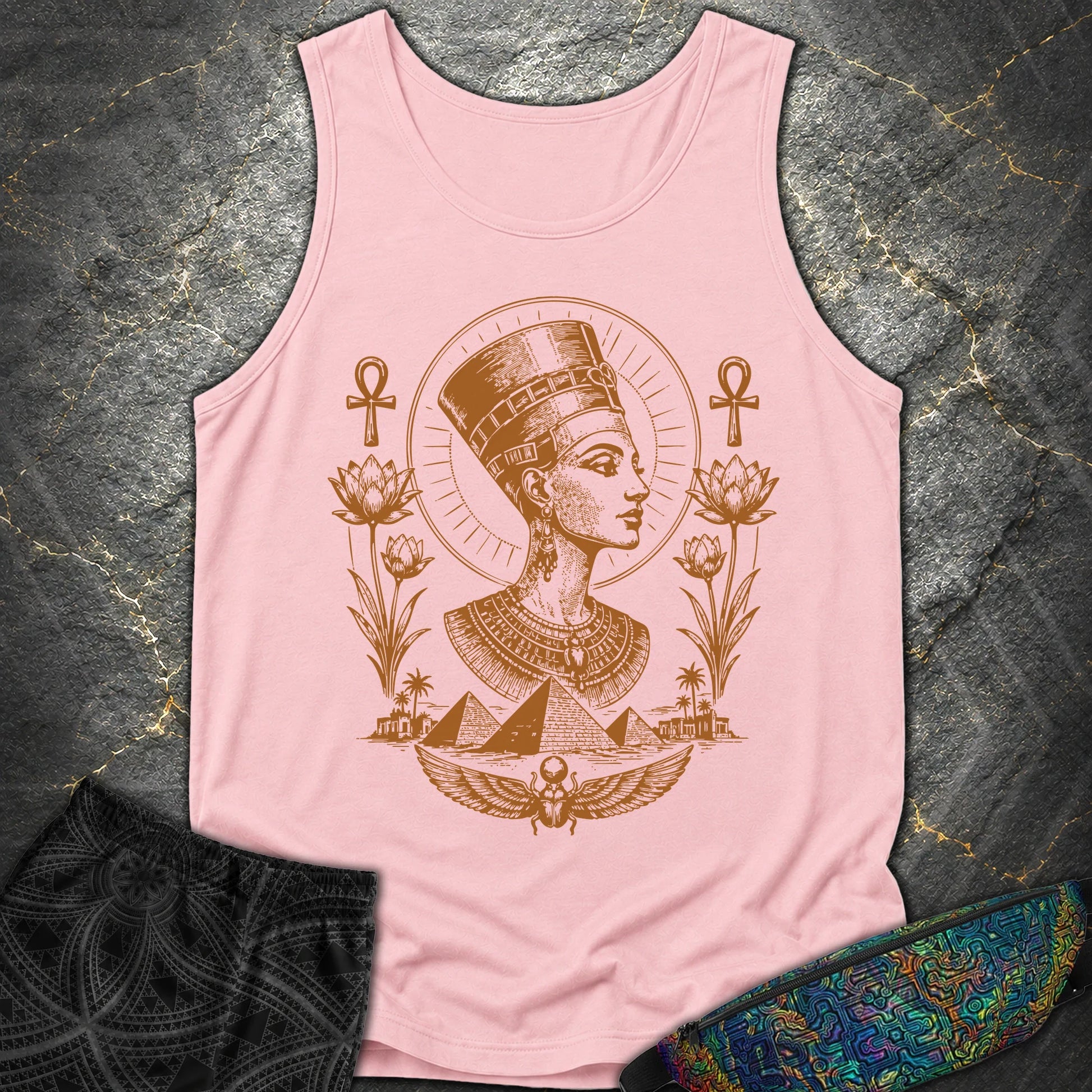 Royal Queen of the Nile - Royal Queen of the Nile Comfort Tank Top - Blossom
