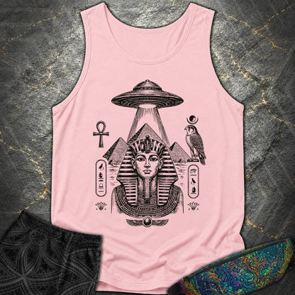 Pharaoh Under the Alien Light - Pharaoh Under the Alien Light Comfort Tank Top - Blossom