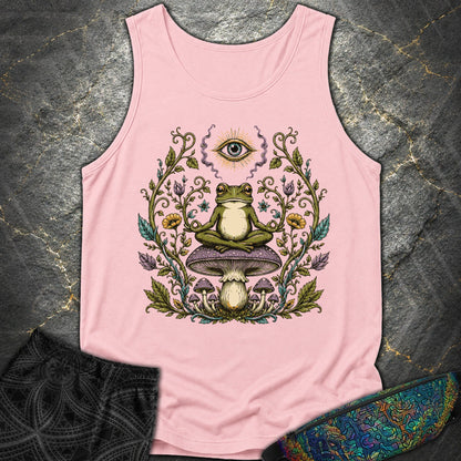enlightened Frog - enlightened Frog Comfort Tank Top - Blossom