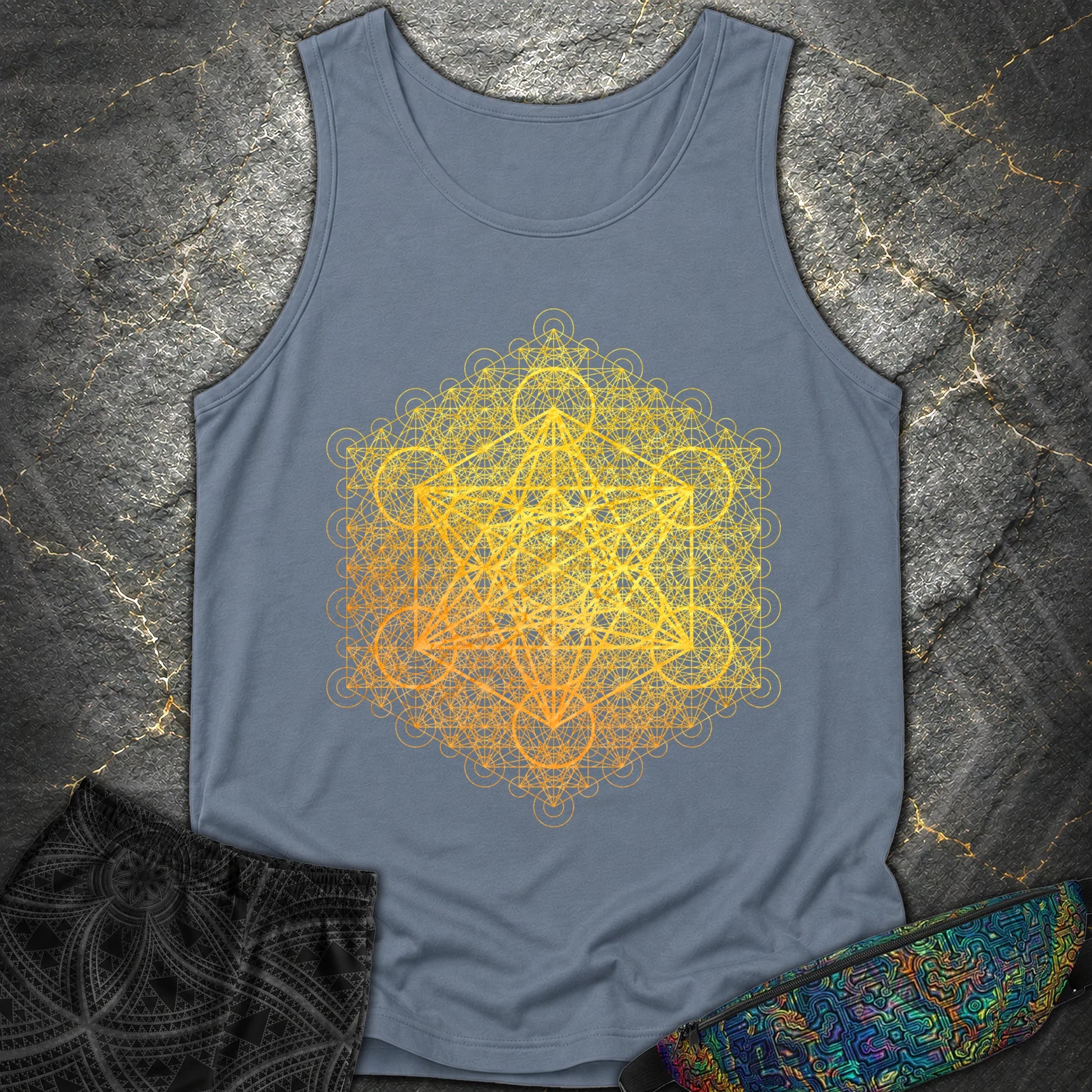 Metatron's Transcendence - Metatron's Transcendence Comfort Tank Top - Blue Jean