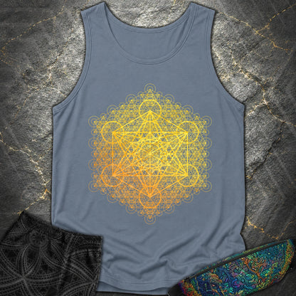 Metatron's Transcendence - Metatron's Transcendence Comfort Tank Top - Blue Jean