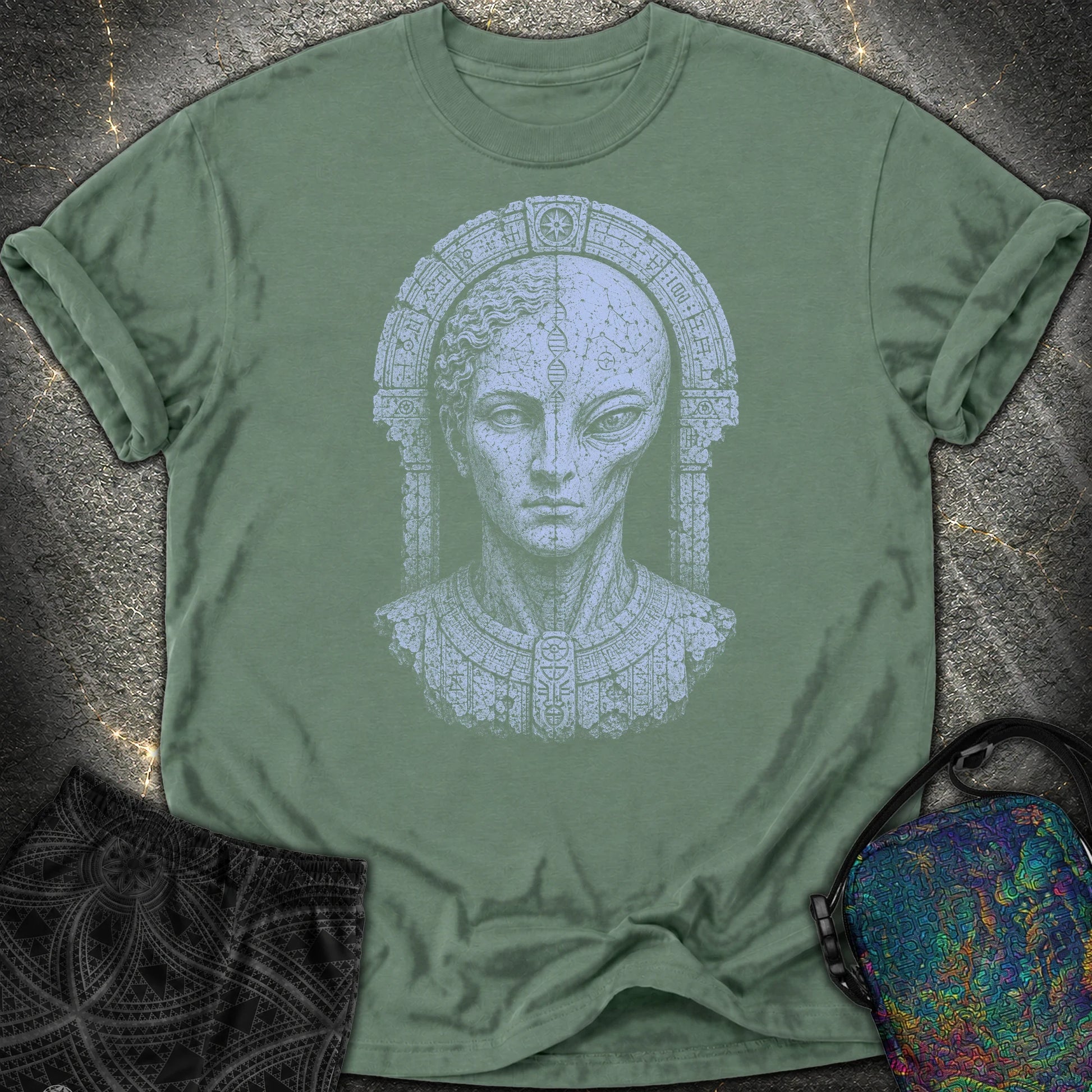 Ancestor Comfort T-Shirt - Ancestor Comfort T-Shirt - Blue Spruce