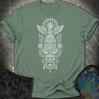 Totem White - Totem White Comfort T-Shirt - Blue Spruce