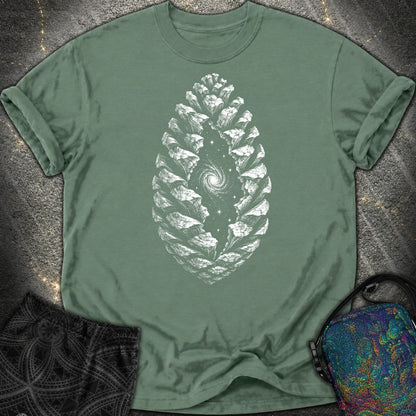 Seed of the Infinite Comfort T-Shirt - Seed of the Infinite Comfort T-Shirt - Blue Spruce