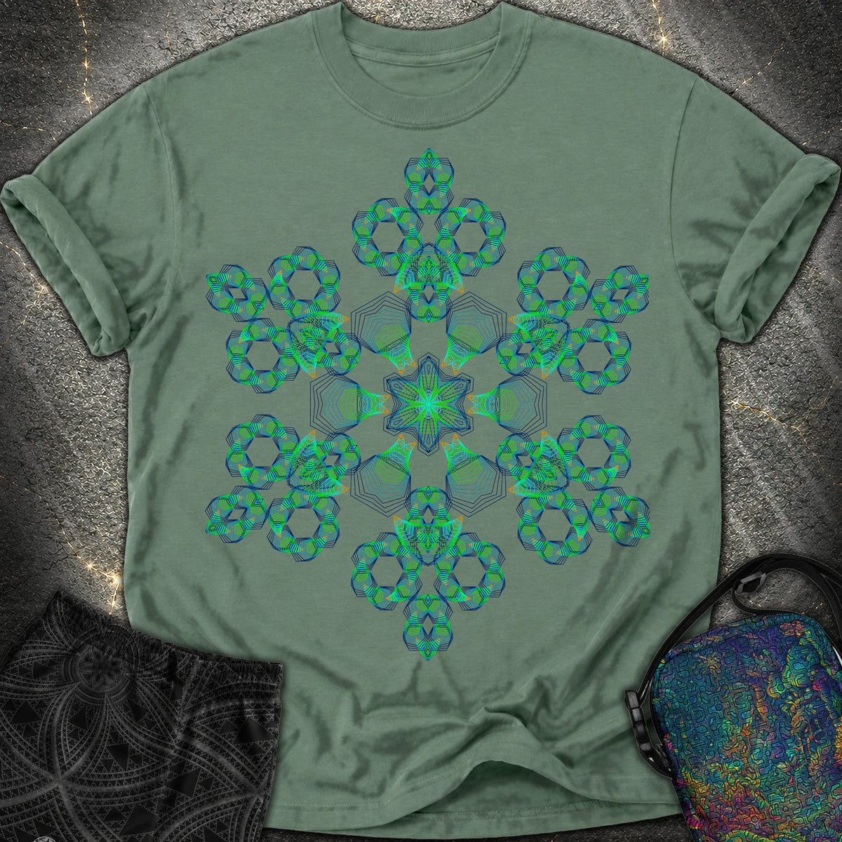 1 - 1 Comfort T-Shirt - Blue Spruce