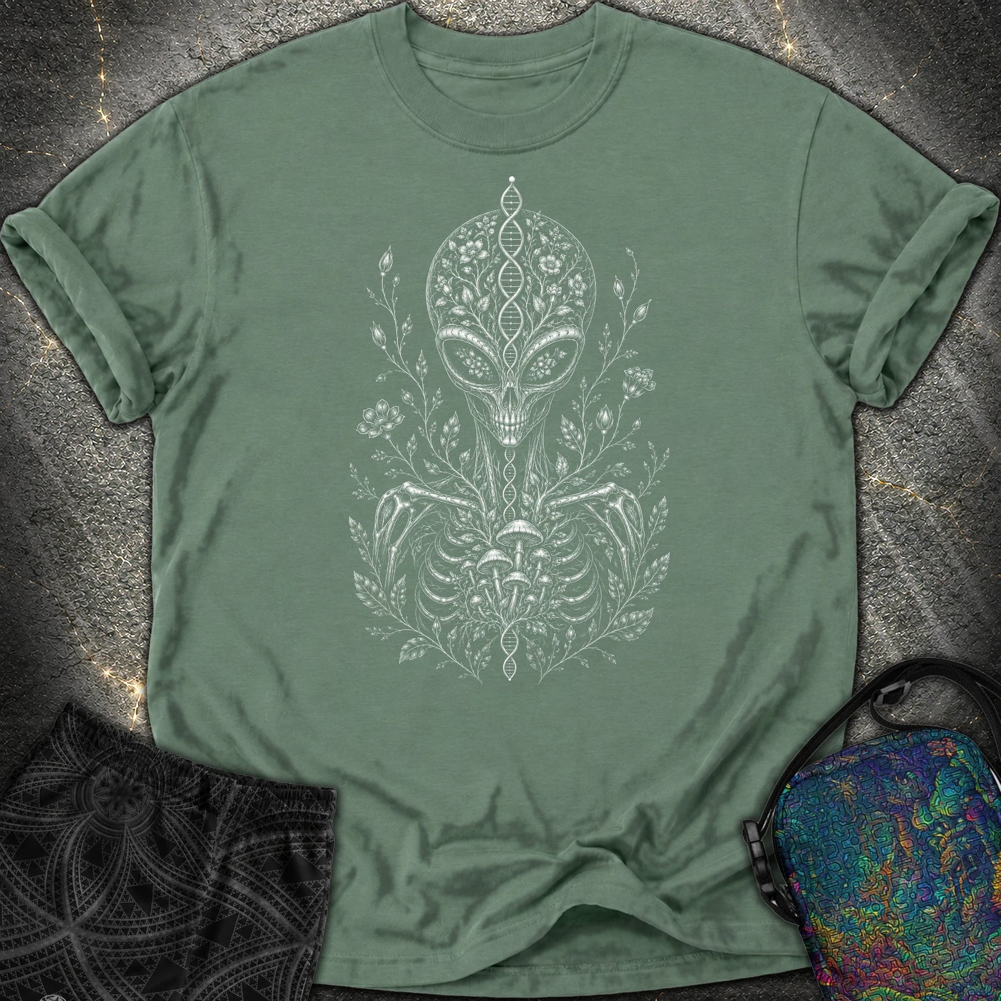 Ultraterrestrial Comfort T-Shirt - Ultraterrestrial Comfort T-Shirt - Blue Spruce