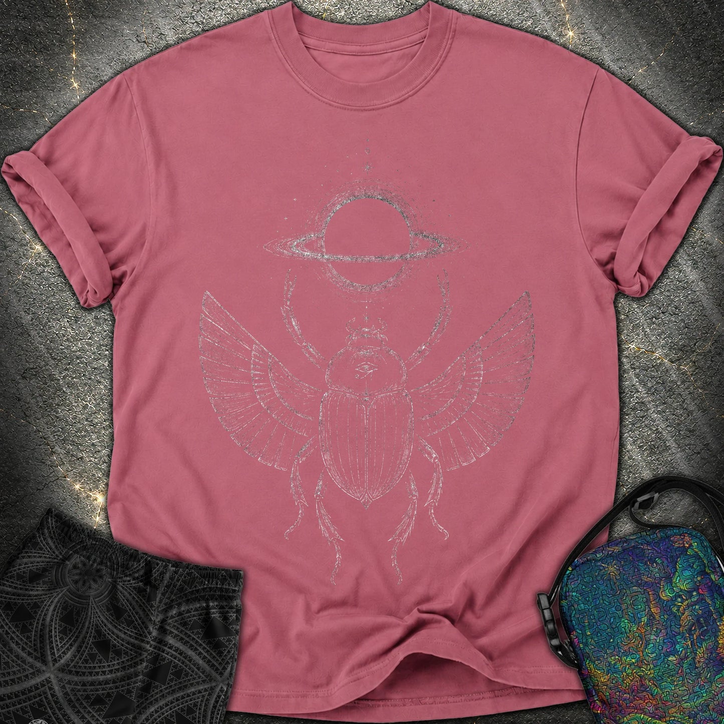 Void Scarab - Void Scarab Comfort T-Shirt - Brick