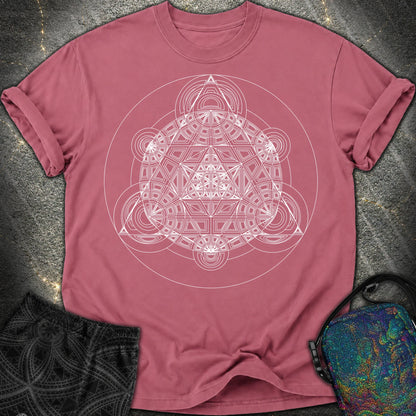 Sacred Mosaic T-Shirt - Sacred Mosaic Comfort T-Shirt - Brick