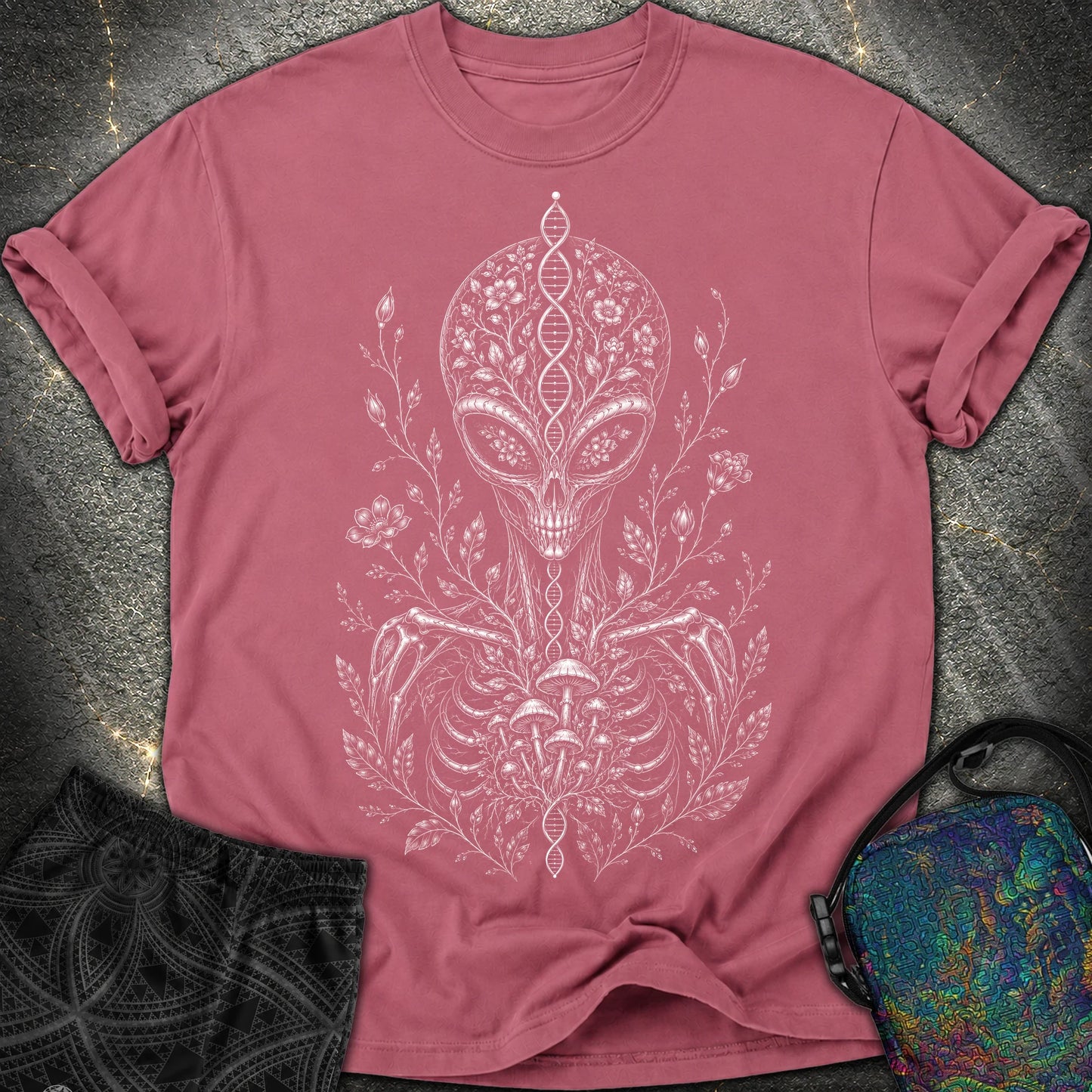 Intraterrestial - Intraterrestial Comfort T-Shirt - Brick