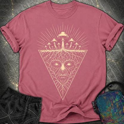 Mycelium Consciousness - Mycelium Consciousness Comfort T-Shirt - Brick