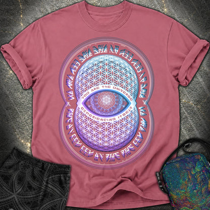 Alan Watts You Are The Universe T-Shirt - Alan Watts You Are The Universe Comfort T-Shirt - Brick