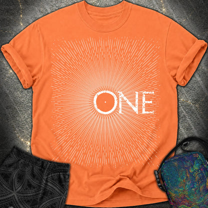 We Are All One Comfort T-Shirt - We Are All One Comfort T-Shirt - Burnt Orange